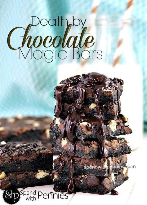 20 Magic Cookie Bar Recipes: Beautiful Sweets | Chief Health Chocolate Magic Bars, Magic Cookie Bar Recipe, Magic Cookie Bars, Magic Bars, Sweet Bar, Spend With Pennies, Cookie Bar, Oreo Recipes, Bar Recipes