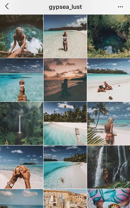 Instagram Travel Aesthetic, Tropical Instagram Feed, Tropical Instagram Photos, Bright Instagram Feed, Instagram Page Ideas, Instagram Theme Ideas, Instagram Themes, Summer Feed, Instagram Feed Tips