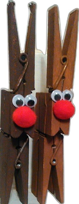 Clothes Pin Reindeer Ornaments, Reindeer Crafts For Adults, Clothes Pin Reindeer, Popsicle Stick Reindeer, Clothespin Reindeer, First Grade Crafts, Reindeer Craft, Kids Christmas Ornaments, Crafts For Seniors