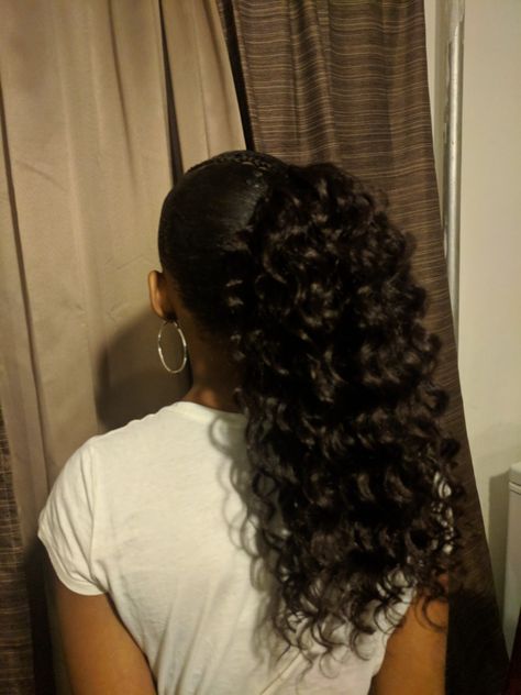 Human Hair Ponytail Extensions, Curly Drawstring Ponytail, Human Hair Ponytail, Clip In Ponytail Extensions, Hair Machine, Swimming Party, Weave Ponytail, Cute Ponytails, Curly Clip Ins