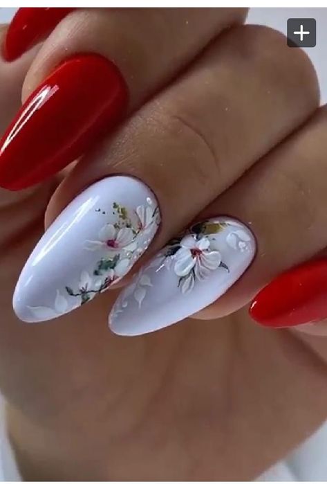 Blue Foil Nails, Nail Art Red, Oval Nails Designs, Long Sleeve Streetwear, Cute Nail Colors, Color For Nails, Maroon Nails, Red Nail Art, Cute Nails For Fall