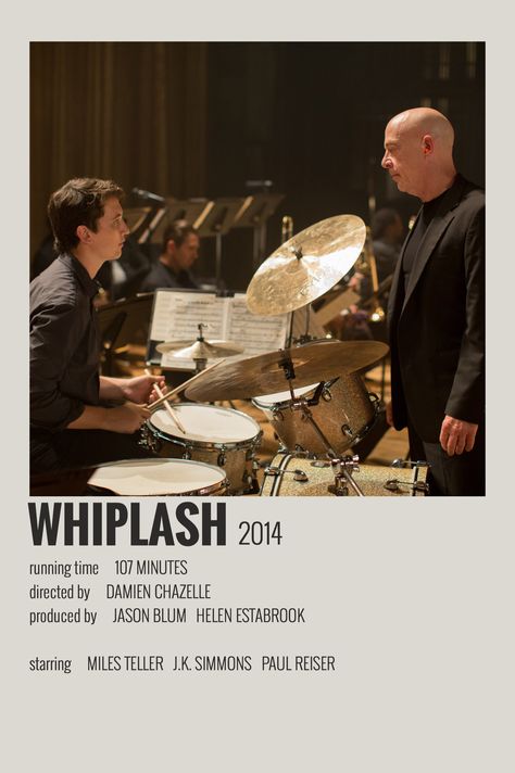 Whiplash Movie, Album Prints, Deco Cinema, Damien Chazelle, Iconic Movie Posters, Google Doc, Film Posters Minimalist, Film Poster Design, Septième Art