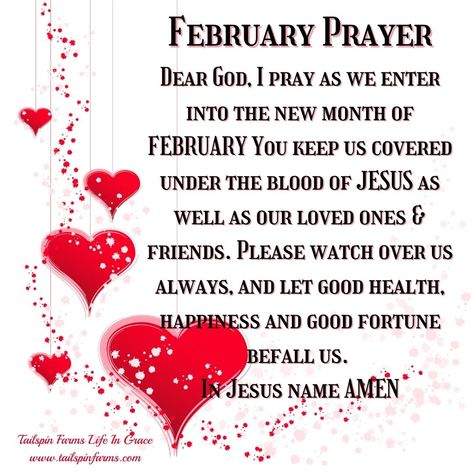 A FEBRUARY PRAYER Prayer is the best way to start the new month of February...CONTINUE READING. Prayer For New Month February, Happy New Month February Prayer, Prayer For February, February Prayer, Happy New Month Prayers, Life In Grace, New Month Wishes, Christian Activities, Month Of February