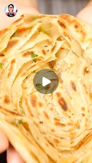 Laccha Paratha Recipe Video, Lacha Paratha Recipe, Laccha Paratha Recipe, Lacha Paratha, Laccha Paratha, Indian Cooking Videos, Khana Khajana, Masala Kitchen, Best Indian Wedding Dresses