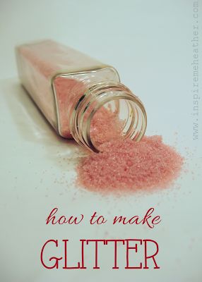 How To Make Your Own Glitter, Glitter Bedroom, Homemade Glitter, How To Make Glitter, Diy Bling, Homemade Art, Glitter Crafts, Glitter Diy, Making Crafts