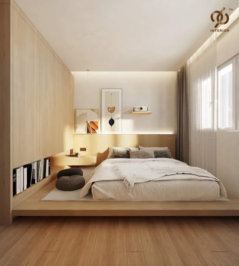 Minimalist Japanese Bedroom, Japanese Minimalist Home, Modern Japanese Bedroom, Japanese Minimalist Bedroom, Bedroom Japanese Style, Japanese Bedroom Design, Japanese Style Bedroom, Japanese Bedroom, Condo Interior Design