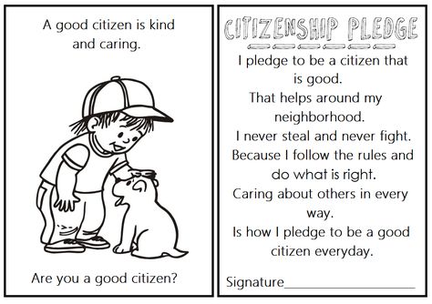 Hello All!   This is my first free downloadable and since my favorite subject was social studies growing up I decided that it would be good... Good Citizen 1st Grade, Rights And Responsibilities First Grade, What Can A Citizen Do Activities, Being A Good Citizen First Grade, Community Helpers Matching, Citizenship Activities, Teaching Citizenship, Map Skills Worksheets, Teaching Maps