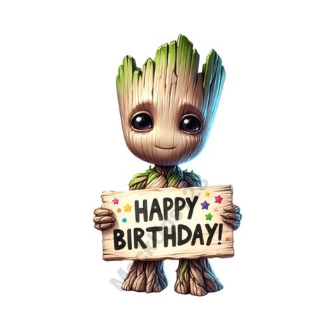 Groot Clipart, Groot Birthday, Groot Marvel, I Am Groot, Birthday Png, Shirt Pocket, Baby Groot, Party Banners, Party Banner