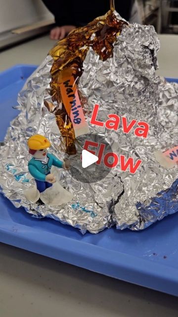 Mr. R’s STEAM Lab on Instagram: "LAVA!!!!  “Why Are These People So Close To A Volcano? 🌋"  3rd Grade Makers used SuperSTEM by Scholastic Magazines+ to learn about the 2021 volcanic eruption of Fagradalsfjall in Iceland🇮🇸, its first eruption in around 6,000 years! They examined lava flow and how researchers can use topography to determine the direction lava will travel after an eruption.   Makers then sculpted their own model volcanos and predicted the lava flow patterns. Check out how they did!  This hands-on experiment was super easy to set up and kept the students engaged and excited!   I’m thrilled to help bring SuperSTEM to my sutudents. Scholastic’s new magazine provides a hands-on approach to building STEM knowledge and skills. The real-world texts, easy-prep activities, and othe Experiments For 3rd Grade, How To Build A Volcano, How To Make A Volcano, Kids Volcano Experiment, Diy Volcano Projects, Volcano Parts, Volcano For Kids, Volcano Model, Volcano Projects