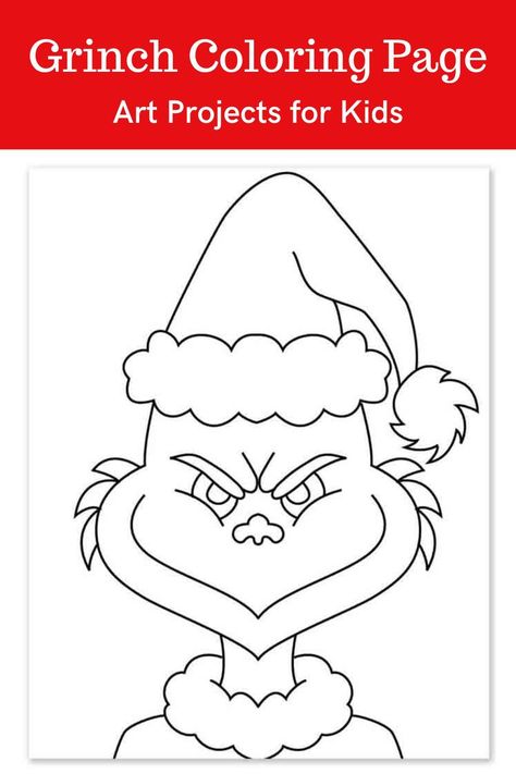 Grinch Coloring page, which comes with a how to draw the Grinch tutorial. #thegrinch #freegrinchcoloringpage #grinchcoloringpage Grinch Line Art, Grinch Drawing Easy Step By Step, Simple Grinch Drawing, Baby Grinch Drawing, How To Draw The Grinch, Grinch Drawing Easy, Grinch Outline, Grinch Coloring Pages Free Printable, Draw The Grinch