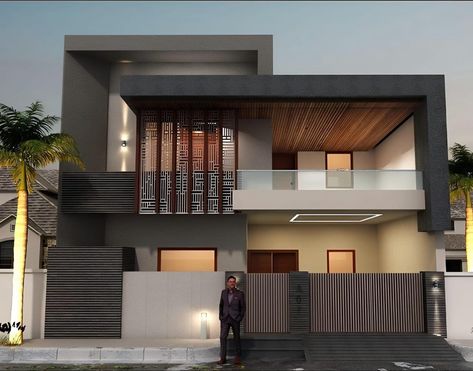 Alivesan House, Front Alivation Of Home, Residential Interior Design Living Rooms, Home Alivesan Design, Simple Elevation Designs For House, G+1 House Elevation Indian, Indian House Exterior Design, Boundary Wall, House Outer Design