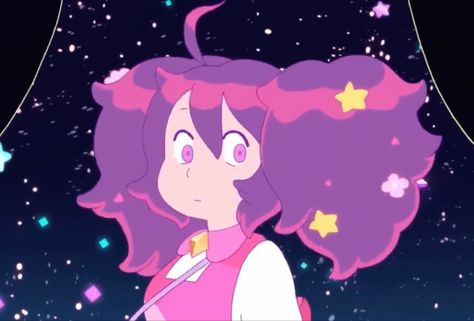 Bee And Puppycat Art, Robot Parts, Bee And Puppycat, Tumblr Posts, Bee, Tumblr, Stars, Purple, Pink