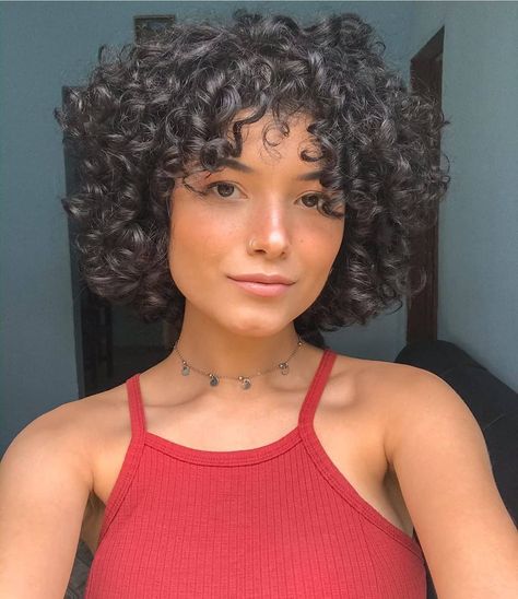 Short Curly Hair Color Ideas, Short Curly Hair Color, Curly Hair Color Ideas, Curly Hair Color, Short Hairstyles Over 50, Black Hair Balayage, Short Curly Hairstyles, Colored Curly Hair, Short Curly Haircuts