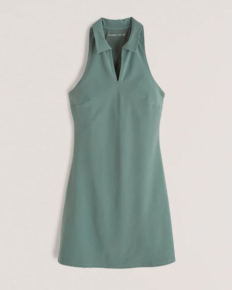 Women's Traveler Polo Mini Dress | Women's Dresses & Jumpsuits | Abercrombie.com Traveler Mini Dress, Abercrombie Dress, Handmade Wardrobe, Green Mini Dress, American Clothing, Abercrombie Kids, Summer 2022, Female Travel, American Apparel