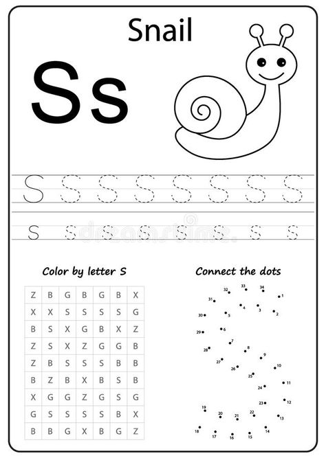 Writing letter S. Worksheet. Writing A-Z, alphabet, exercises game for kids. Alp #Sponsored , #Paid, #sponsored, #letter, #alphabet, #kids, #Worksheet S Letter Worksheet, Letter S Worksheets Kindergarten, S Worksheets For Preschool, Letter S Worksheets For Preschool, Letter S Worksheet, S Worksheet, Letter Writing For Kids, Letter S Activities, Writing Worksheets Kindergarten