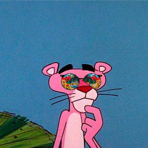 The Pink Panther, Pink Panther, The Pink, Panther, Sunglasses, Green, Pink, Blue