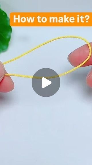 btyhjewelry on Instagram: "How to make it?#foryou #fyp #diy #craft #diycrafts #handmade #howto #fashion" String Necklace Diy, String Necklace, Jewelry Knots, Necklace Diy, Diy Necklace, Diy Jewelry, Make It, Yarn, On Instagram