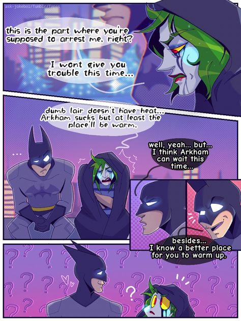 Batman X Joker, Joker Fanart, Bat Joker, Dc Comics Funny, Superman X Batman, Batman Vs Joker, Joker Comic, Superman X, Comic Layout