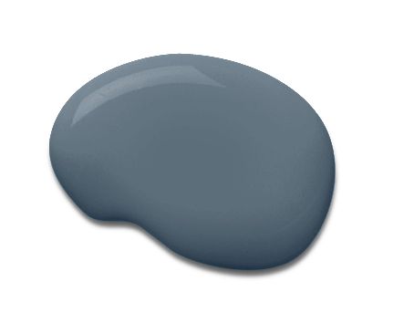 Sherwin-Williams paint color – Smoky Blue (SW 7604) Smoky Blue Paint Color, Smoky Blue Paint, Smokey Blue Paint, Blue Paint Color, Office Color, Smoky Blue, Neutral Paint Color, Kitchen Walls, Paint Color Schemes