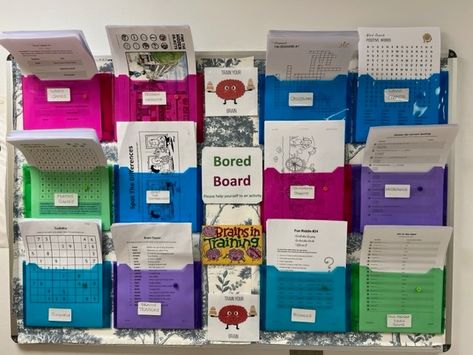 'Bored Board' Brain Training for Seniors Bored Board For Seniors, Elderly Activities Assisted Living, June Activities For Seniors, Resident Games, Older Adults Activities, Nursing Home Administrator, Nursing Home Crafts, Senior Center Activities, Memory Care Activities