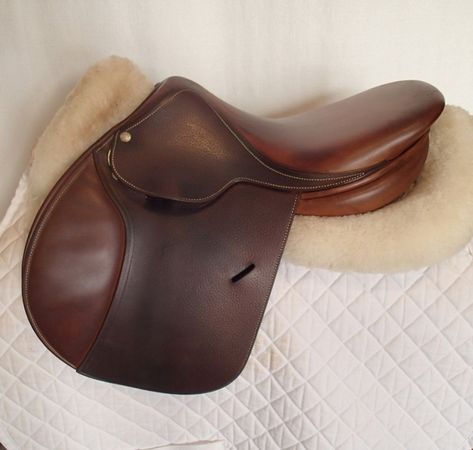 Check out this amazing 15' / 15.5' Butet BB2 Saddle - 2007 - 4.25' dot to dot English for sale in Nicasio, Marin, California, California USA! Used Saddles For Sale, Cwd Saddle, English Saddle Jumping, Saddles For Sale, Endurance Saddles, Used Saddles, Jumping Saddle, English Saddle, California Usa