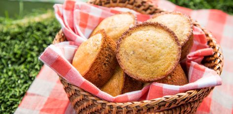 Walnut Thyme Cornbread by Geoffrey Zakarian Cherries Salad, The Kitchen Food Network, Geoffrey Zakarian, Sunny Anderson, Honey Walnut, Homemade Cornbread, Cornbread Muffins, Cornbread Recipe, Cornbread Mix