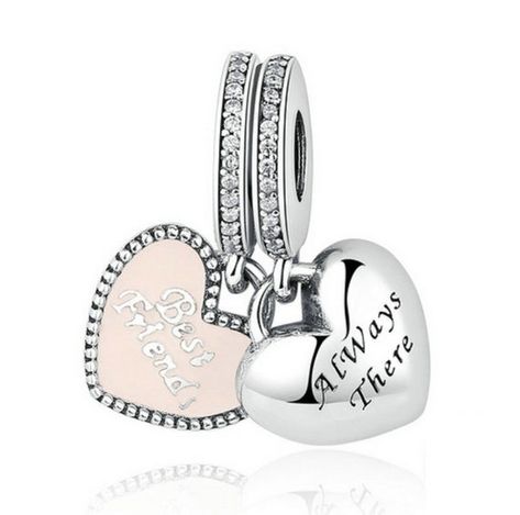 Friends Always, Charms Pandora, Bracelet Pandora, Best Friend Jewelry, Jewellery Making Materials, Pandora Bracelet Charms, Authentic Jewelry, Pandora Charm, Bracelet Diy