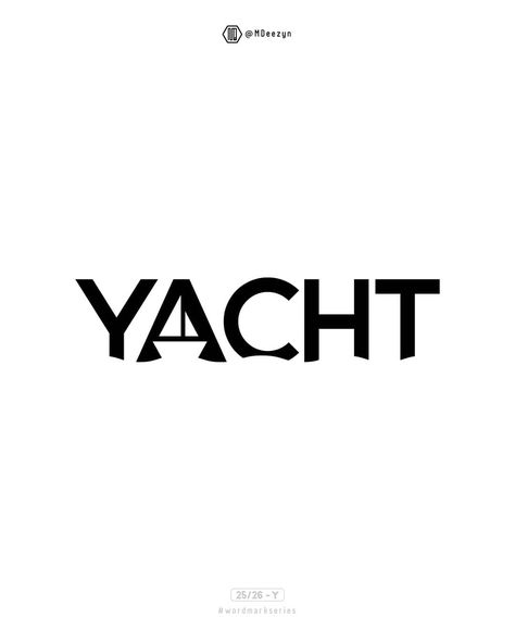 Y - Yacht ⛵ - #wordmarkseries (25/26). 2nd last Wordmark in Wordmark Series guys. . History. 🤓  A "Yacht" was originally used by the Dutch navy as a small boat that was meant to catch pirates. . . Feedback will be appreciated. . DM or Email for work Enquiries  Follow and share for supporting me 🙏 ------- . . . #logos #logo #wordmark #logobrand #logodesign #yacht #minimal #flatlogodesign #boat #monogram #branding #identity #logoinspirations #graphicdesign #friday #logodesigner Boat Charter Logo, Boat Logo Design Inspiration, Yacht Club Branding, Boat Branding, Yacht Branding, Boat Logo Design, Yacht Club Logo, Yacht Logo, Monogram Branding