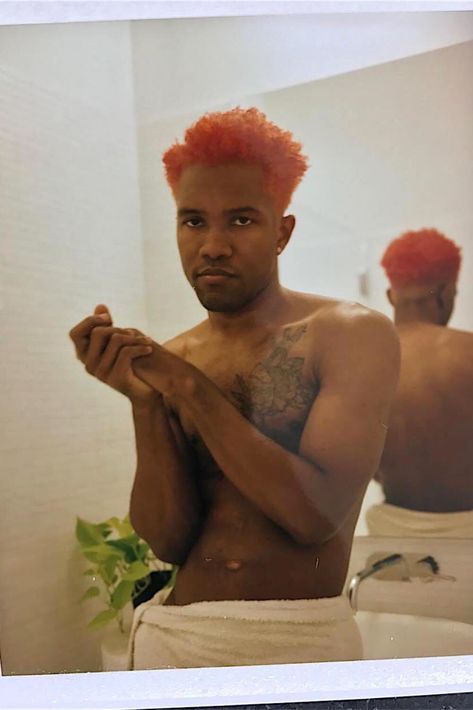 Frank Ocean Hair, Steve Franks, Blonde Album, Frank Ocean Wallpaper, Kevin Abstract, Ocean Hair, Blonde Afro, Black Men Haircut, Channel Orange