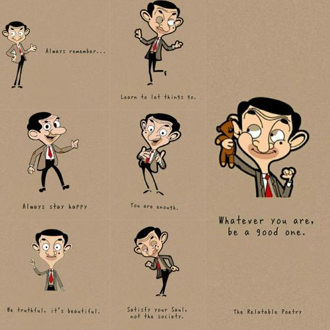 Mr Bean Cartoon Quotes, Mr Bean Quotes Thoughts, Mr Bean Wallpaper Cartoon, Funny Dp For Whatsapp, Mr Bean Quotes, Bean Quote, Change Lifestyle, Cheer Up Quotes, Math Quotes