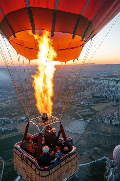 "🎈🌄 Soar above the surreal landscapes of Cappadocia, Turkey, with a hot air balloon ride. Witness the breathtaking views and colorful balloons at sunrise! 🏜️✨ #CappadociaBalloon #HotAirBalloon #TravelAdventure" Turkey Hot Air Balloon, Cappadocia Balloon, Hot Air Balloon Ride, Colorful Balloons, Cappadocia Turkey, Hot Air Balloon Rides, Colourful Balloons, Future Life, Romantic Getaways