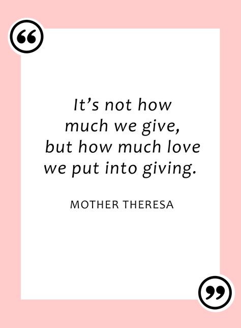 Sydne Style shares the best quotes on giving from mother theresa #quotes #inspire #words Philanthropy Quotes Inspirational, Quotes About Sharing And Giving, Quotes Giving To Others, Quote About Giving To Others, Giving To Charity Quotes, Sharing Quotes Giving And, Quotes About Giving Back To Community, Giving Back To The Community Quotes, Be Of Service Quotes