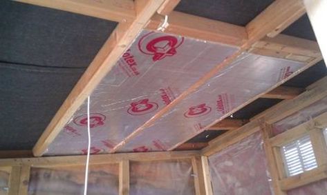 How To Insulate A Shed, Insulating A Shed, Diy Sheds, Shed Design Plans, Wood Sheds, Diy Insulation, Backyard Cabin, Insulated Garden Room, Wood Workshop