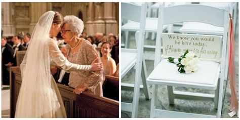 How to Honor Grandparents at Your Wedding — Honoring Relatives Who Have Passed Away At a Wedding Honoring Grandparents At Wedding, Elf Wedding, Type Of Dress, All About Family, Bridal Pictures, Wedding Entrance, Winery Wedding, About Family, God Parents