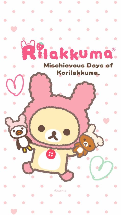 Rilakkuma Wallpaper, Lisa Frank Stickers, Phone Inspiration, Sanrio Wallpaper, Hello Kitty Items, Cute Poster, Kawaii Wallpaper, Rilakkuma, Cute Wallpaper Backgrounds