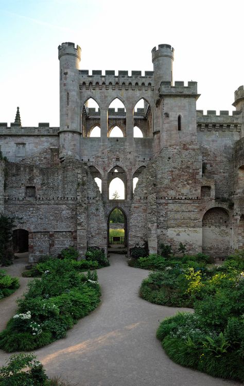 Lowther Castle: The spectacular and historic gardens that rise from one of Britain's most evocative ruins - Country Life England Castles, Historic Gardens, Uk Castles, Dan Pearson, Clematis Montana, Castle Estate, Castle Gardens, Sims Builds, Lake District National Park