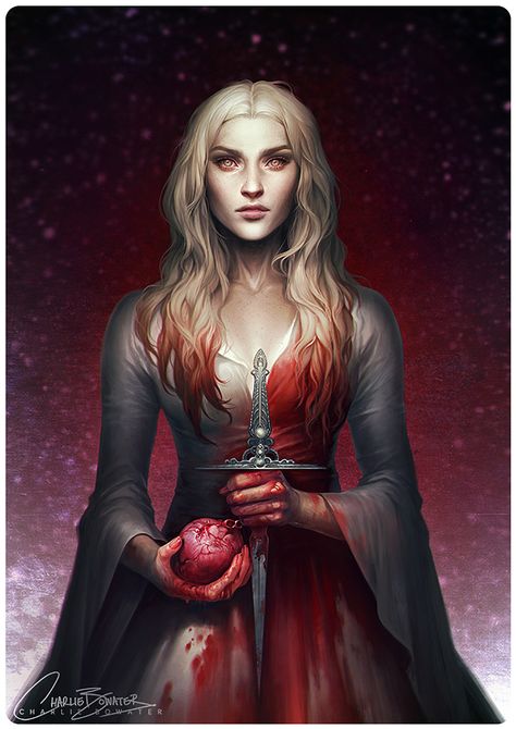 Mine Illustration, Vampire Female, The Old Astronomer, Charlie Bowater, Art Vampire, Switchblade Knife, Vampire Girl, Catty Noir, Jaime Lannister