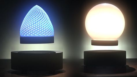 Lightest, a levitating lamp without cables. LIVE on Kickstarter Levitating Lamp, Floating Lamp, Color Changing Lamp, Backyard Swings, Video Thumbnail, Digital Trends, Cool Gadgets To Buy, Light Project, Unique Coffee