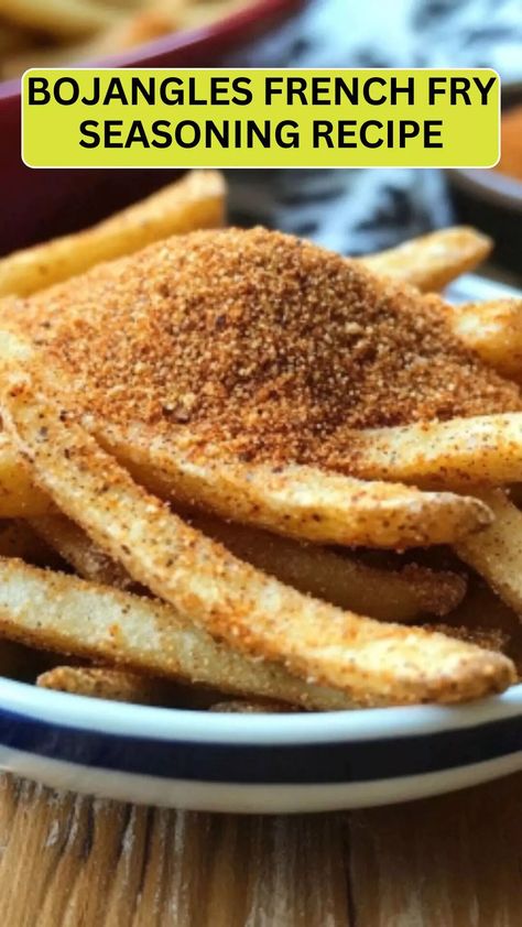 Bojangles French Fry Seasoning Recipe – Cravefuly Season French Fries Recipe, Best Fry Seasoning, Homemade French Fry Seasoning, Homemade French Fries Seasoning, Bojangles Seasoning Recipe, Bojangles Fry Seasoning, Homemade Fried French Fries, Best French Fry Seasoning, French Fries Seasoning