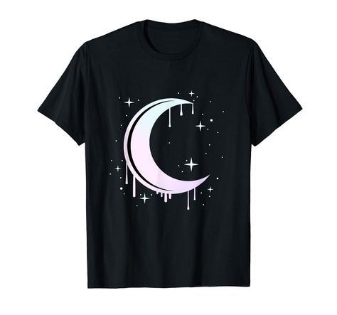 PRICES MAY VARY. Solid colors: 100% Cotton; Heather Grey: 90% Cotton, 10% Polyester; All Other Heathers: 50% Cotton, 50% Polyester Imported Pull On closure Machine Wash Pastel moon. Are you a pastel goth? Then grab this kawaii pastel goth design that features a pastel moon illustration. Lightweight, Classic fit, Double-needle sleeve and bottom hem Goth Halloween Costume, Pastel Moon, Halloween Costume Women, Gothic Costume, Kawaii Pastel Goth, Pajama Outfit, Goth Halloween, Last Minute Costumes, Costume Women