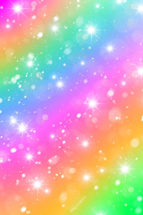 Rainbow Galaxy Aesthetic, Neon Rainbow Background, Cute Rainbow Background, Sparkledog Aesthetic, Glitter Rainbow Wallpaper, Rainbow Screensaver, Pink Sparkles Background, Rainbow Stars Wallpaper, Rainbow Glitter Background