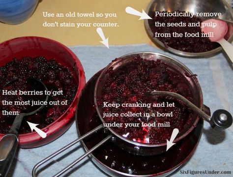 How to Make Razzleberry Jam - Six Figures Under Razzleberry Jam, Preserving Vegetables, Farmhouse Recipes, Raspberry Jelly, Jelly Fruit, Canning Jams, Food In Jars, Canning Jam, Bakery Decor