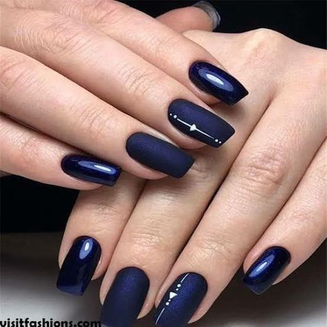 Polish Crafts, Unghie Sfumate, Navy Blue Nails, Cute Toe Nails, Nude Nail Designs, Dark Nails, Beautiful Nail Designs, Marble Nails, Gel Nail Designs