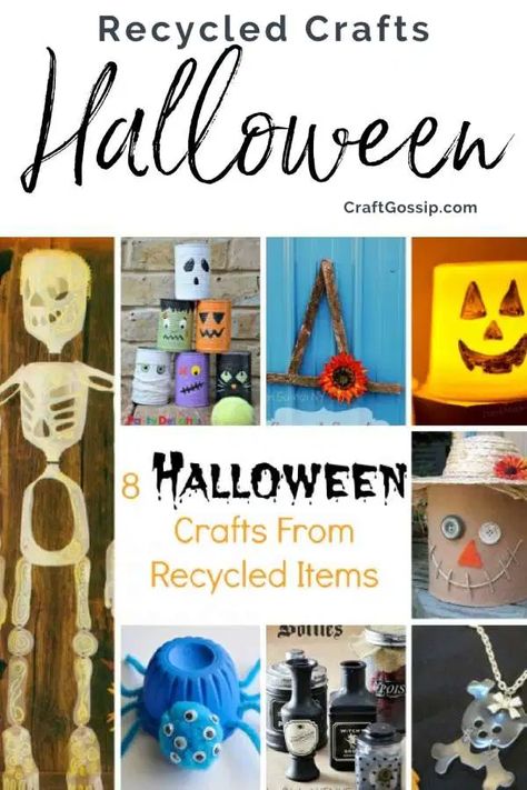 13 Halloween Crafts from Recycled Items – Recycled Crafts Milk Carton Crafts, Halloween Potion Bottles, Halloween Craft Projects, Crafts Holiday, Halloween Potions, Crafts Halloween, Halloween Diy Crafts, Handmade Kids, Recycled Items