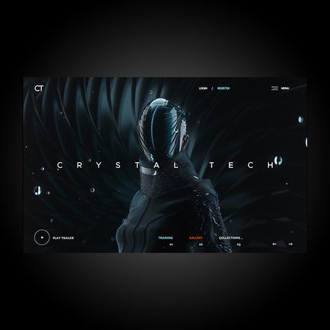 Scifi Website Design, Futuristic Website Design Inspiration, Web Design Profile, Dark Mode Website Design, Sleek Website Design, Neon Apartment, Dark Website Design, Dark Websites, Website Background Design