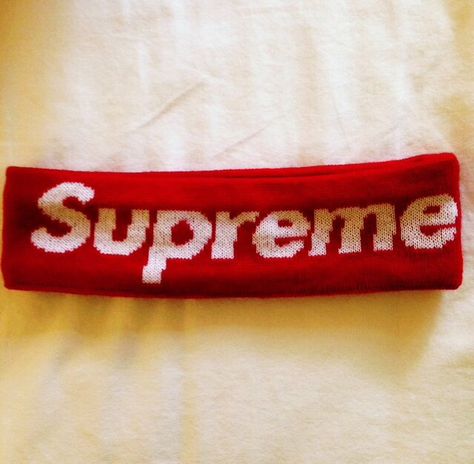 Supreme Headband Supreme Accessories Room, Supreme Headband, Supreme Collection, Supreme Crewneck, Supreme Hat, Man Crush, Candy Bar, Boyfriend Gifts, Clothes