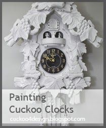 Coo Coo Clock, Cuckoo Clocks, Love Hate Relationship, Antique Clocks, Bird Cages, Grandfather Clock, Cuckoo Clock, The Doors, White Painting