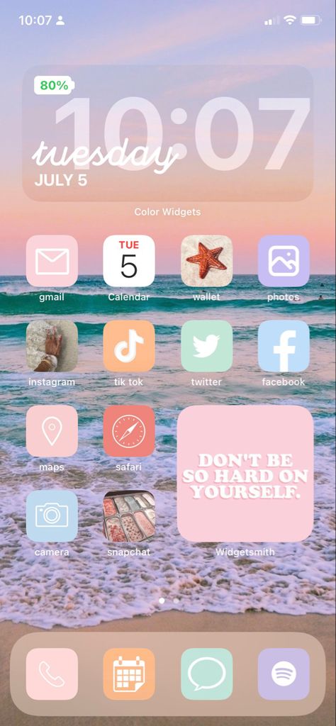 Color Widgets Ideas, Summer Wallpaper Phone, Organize Apps On Iphone, Iphone Wallpaper Preppy, Cute Backgrounds For Iphone, Cute Home Screens, Iphone Wallpaper Stills, Cute Summer Wallpapers, Phone Lockscreen