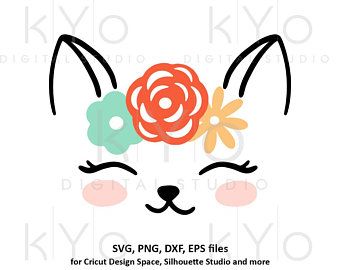 Flower Wreath Svg, Cat Face Svg, Vine Monogram Font, Minnie Mouse Drawing, Htv Projects, Cute Cat Face, Wreath Svg, Cat Svg, Svg Kids