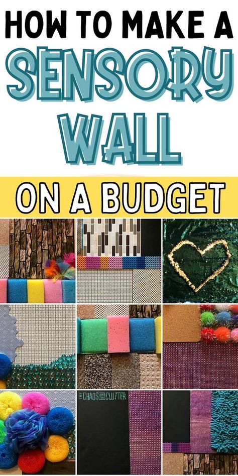 Therapy Sensory Room, Creating A Sensory Room, Sensory Wall For Infants, Diy Tactile Sensory Activities, Diy Outdoor Sensory Wall, Sensory Activities Throwing, Tactile Wall Sensory Boards, Sped Sensory Activities, Diy Sensory Wall Classroom